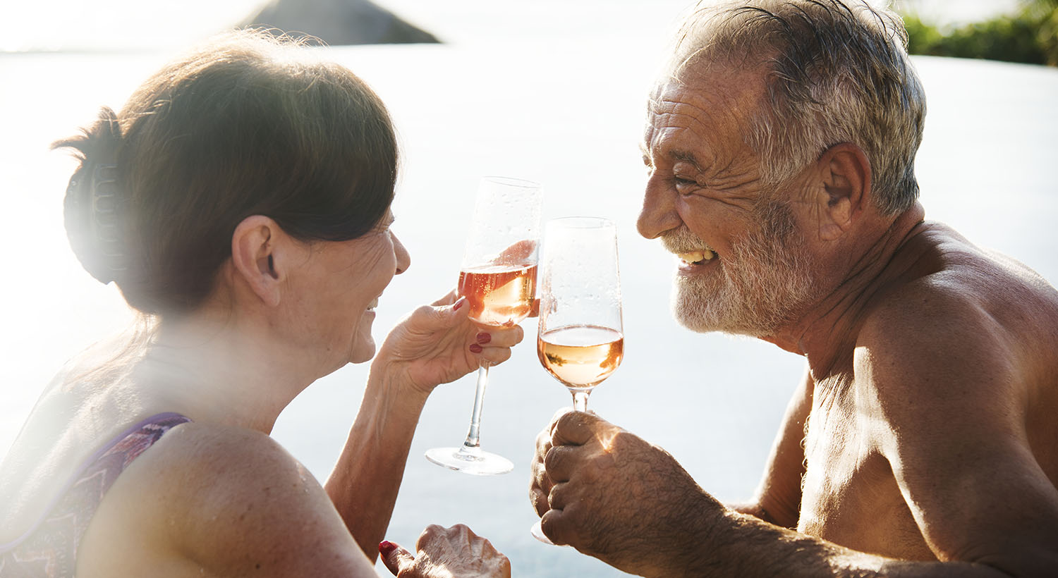 A Happy Couple Enjoying Summertime