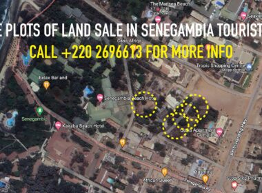 GamRealty Prime plots for sale in senegambia tourist area