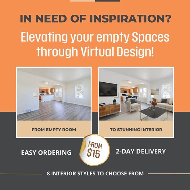 Virtual Interior Staging Service from $15