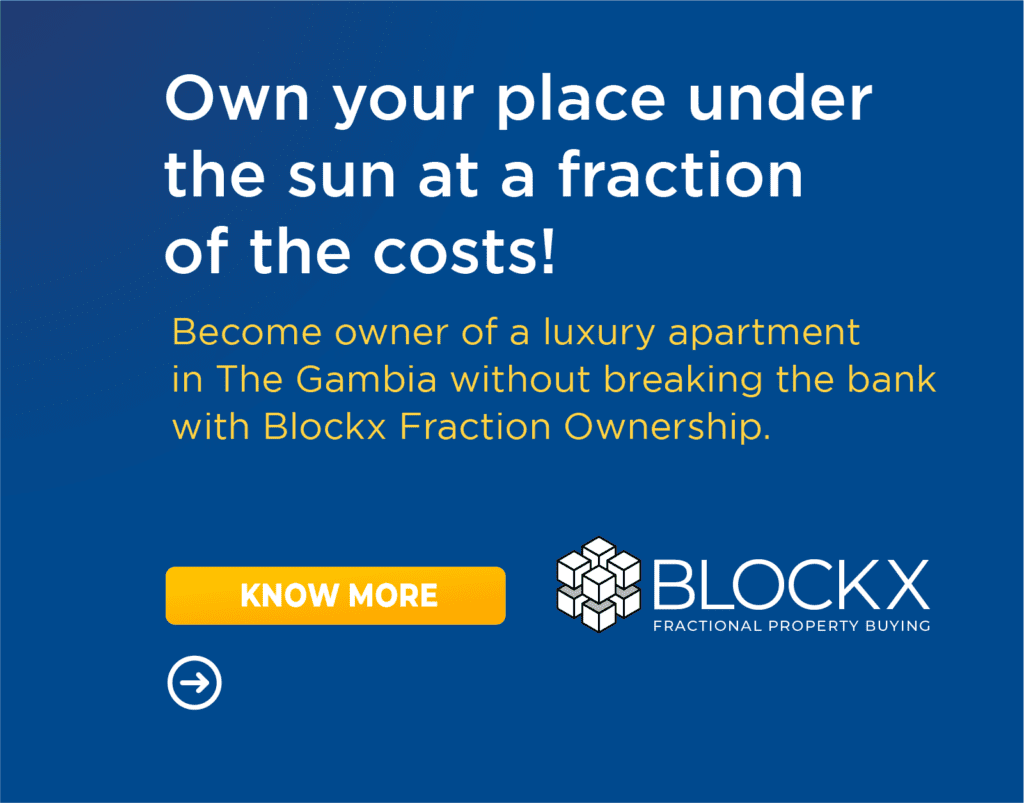 GamRealty Blockx Fractional Real Estate The Gambia