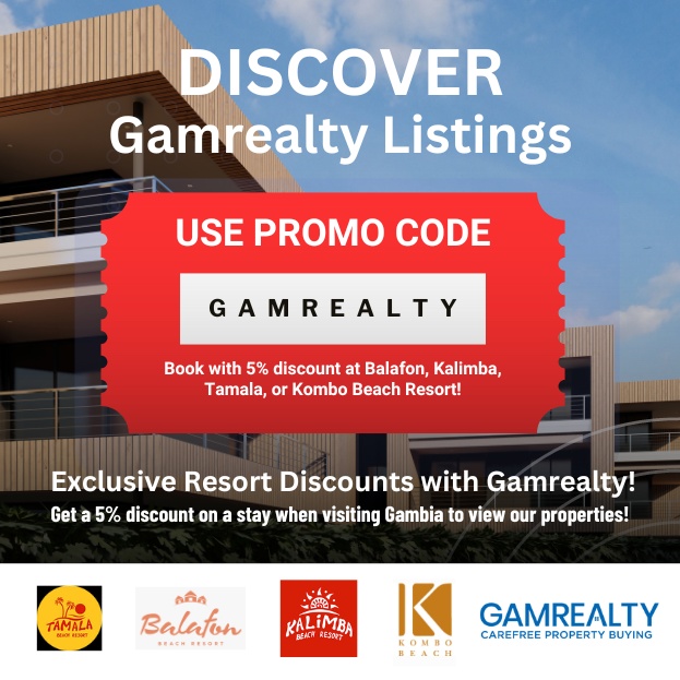 Gambia Resort discount with Gamrealty