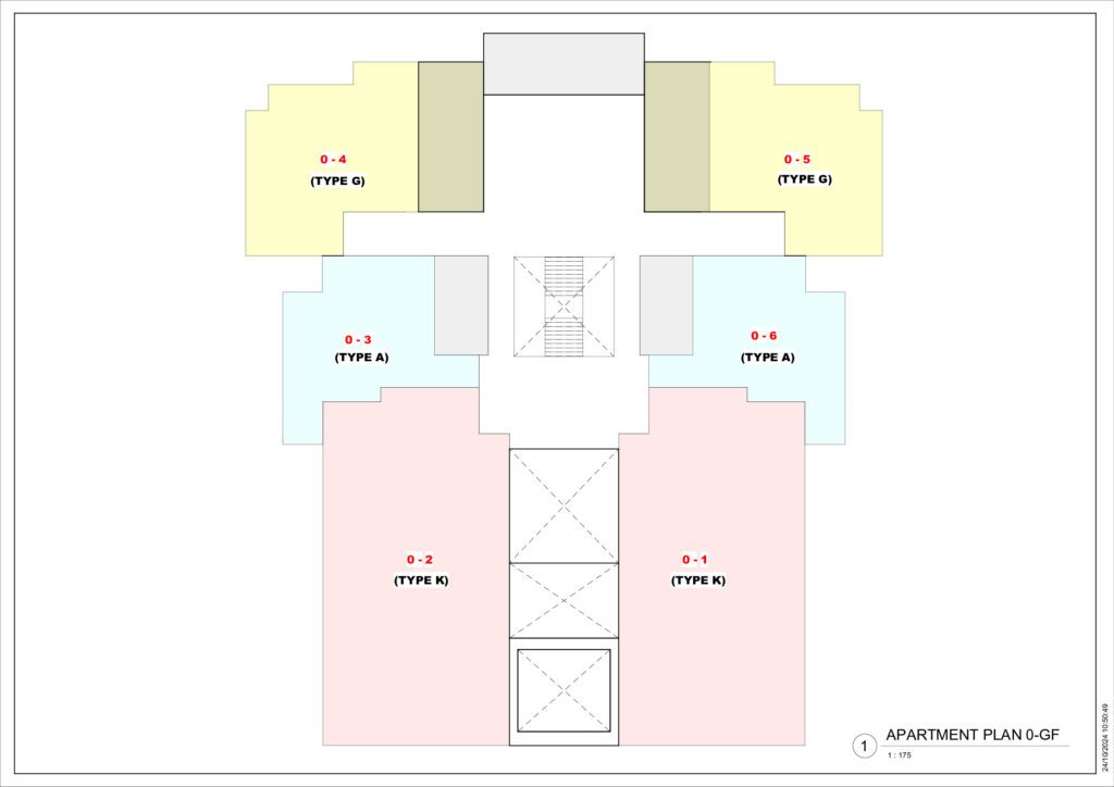 GAMREALTY GAMBIA APARTMENTS THE VIEW FLOORS LAYOUT 001