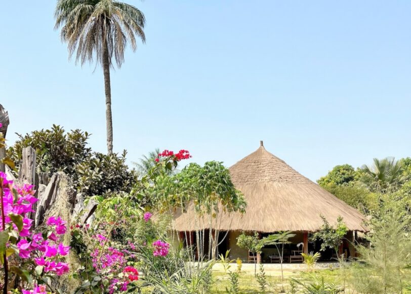 Gamrealty 3000 m2 yoga retreat for sale Gambia