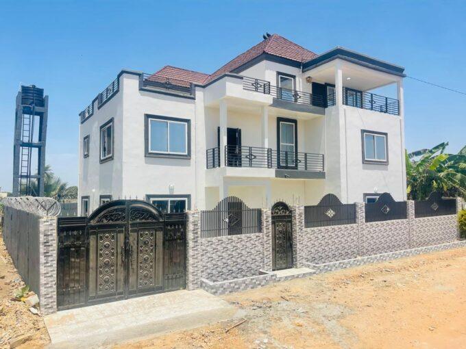 GAMREALTY FOR RENT 6 bedroom 3-storey villa in Tanji The Gambia