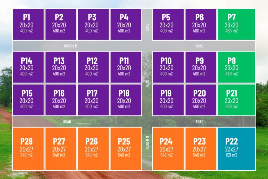 Gamrealty land for sale in Pacholing Gambia near Sanyang