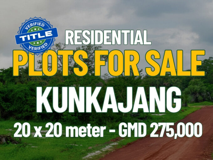 GAMREALTY Plots for sale in Kunkajang The Gambia