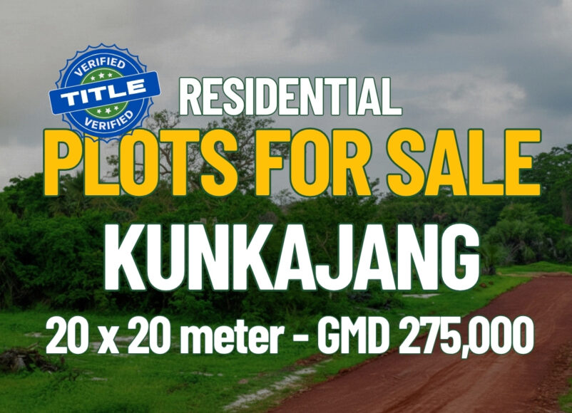GAMREALTY Plots for sale in Kunkajang The Gambia