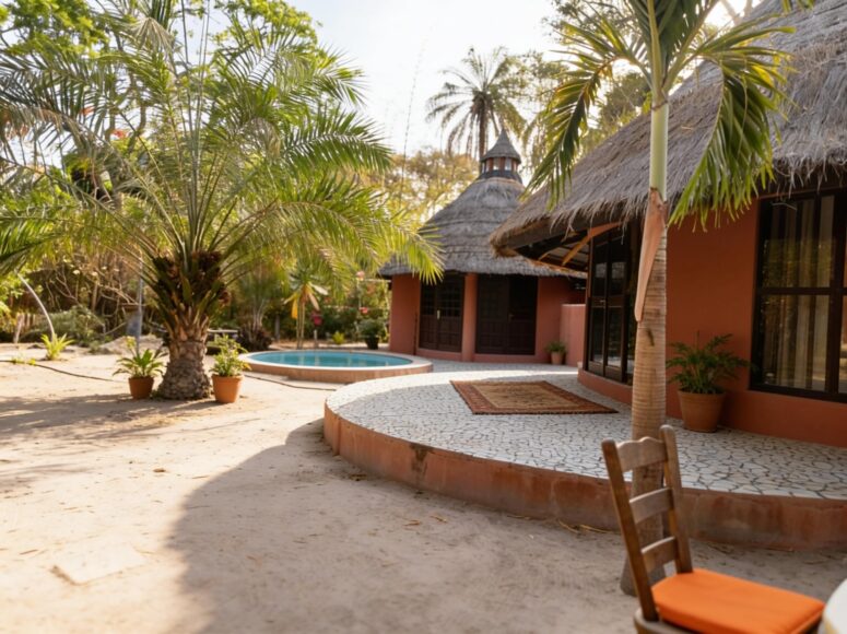 Gamrealty Tropical Oasis Roundhuts For Sale Gambia 21