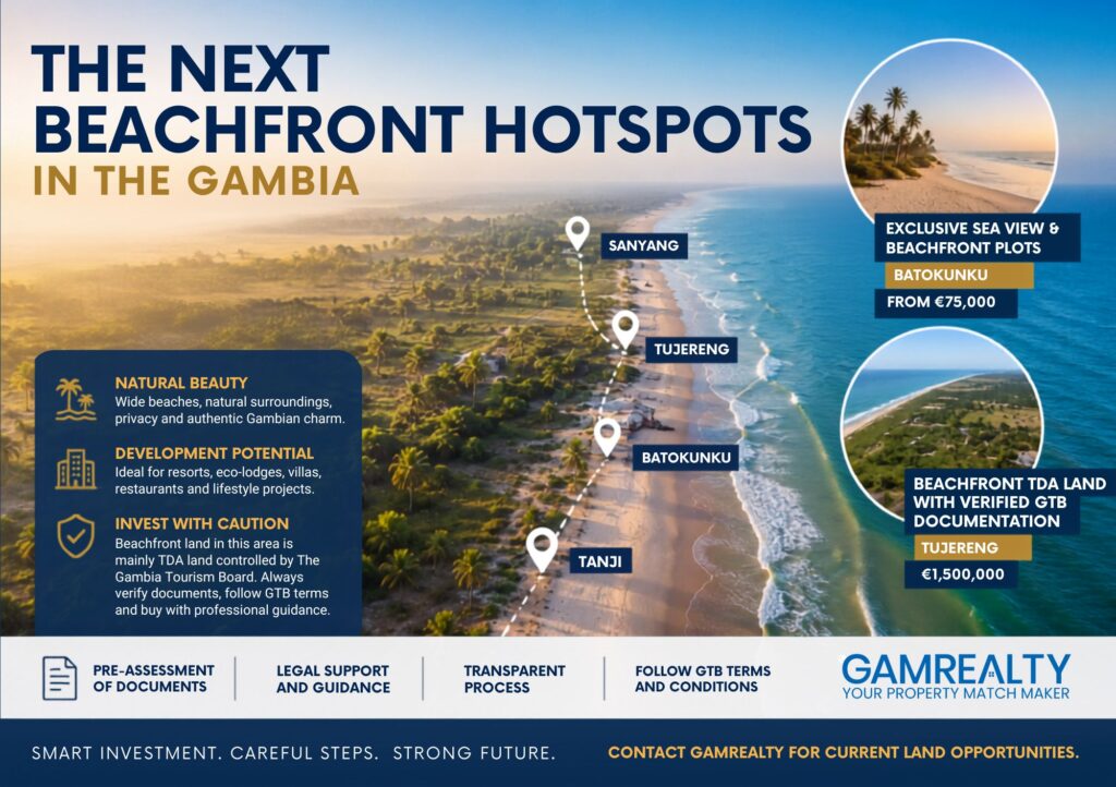 The Next Beachfront HotspotS in The Gambia