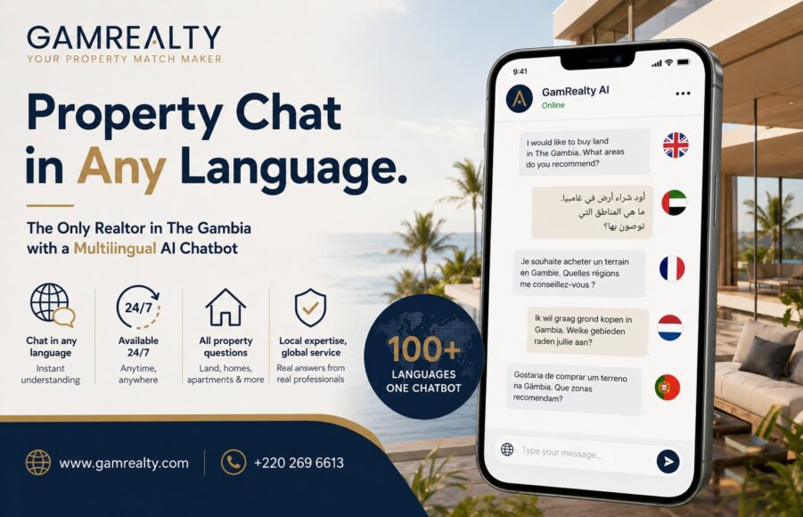 Gamrealty Chatbot No Language Barriers